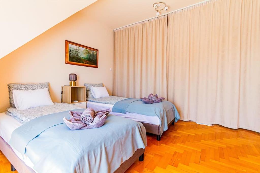 Roomy Apartment 80Sqm At City Center Free Parking Space, Ac & Balcony Budapeszt Zewnętrze zdjęcie
