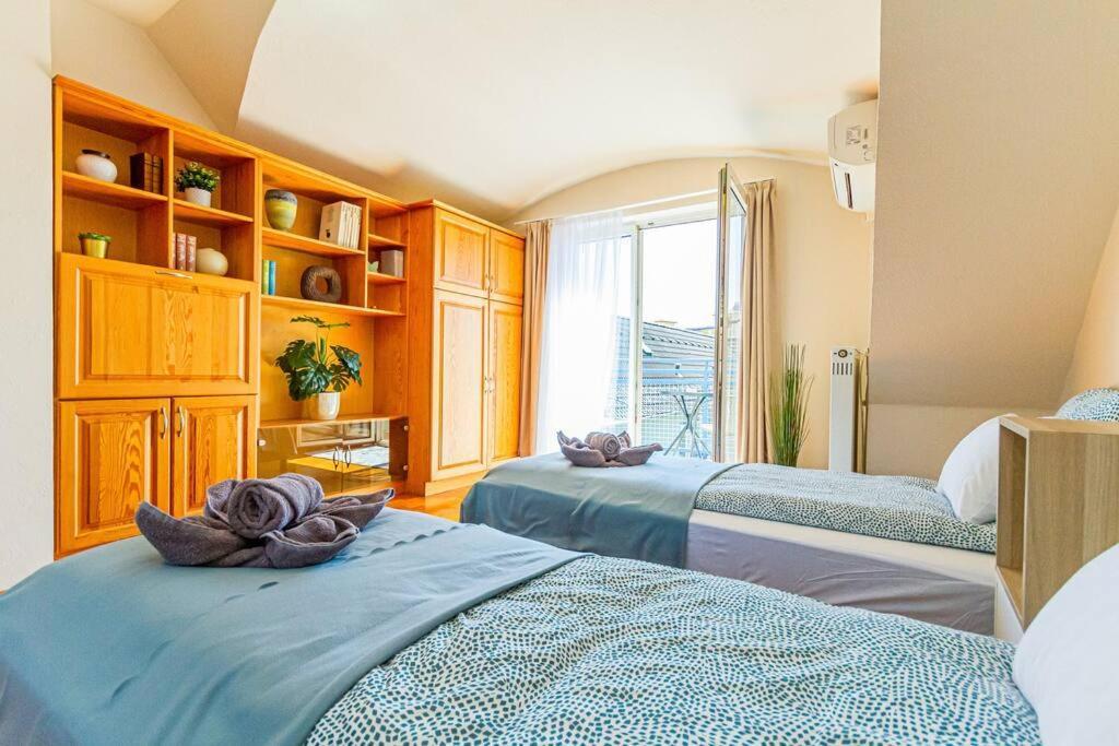 Roomy Apartment 80Sqm At City Center Free Parking Space, Ac & Balcony Budapeszt Zewnętrze zdjęcie