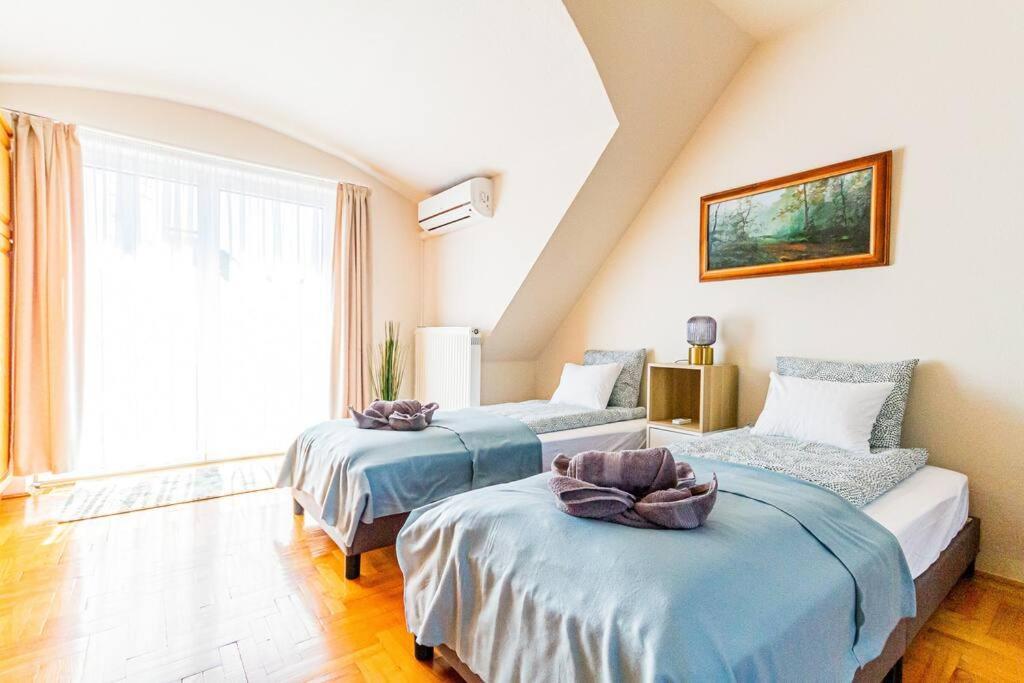 Roomy Apartment 80Sqm At City Center Free Parking Space, Ac & Balcony Budapeszt Zewnętrze zdjęcie